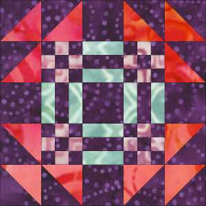 Goose in the Pond Batik Block