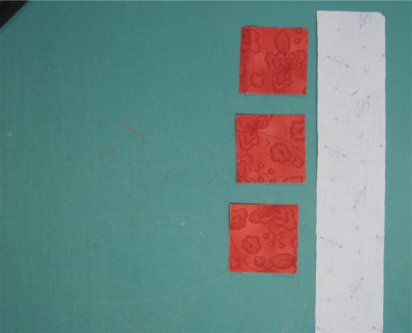 Log Cabin Block B1 Log Cabin piecing by Sandi Walton at Piecemeal Quilts