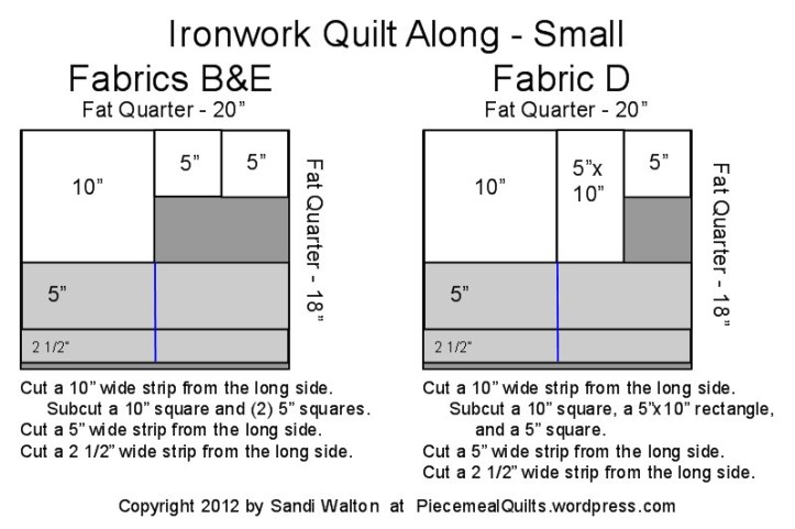 Fat Quarter Cutting 2