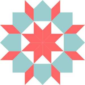 Star of Bethlehem block recolored