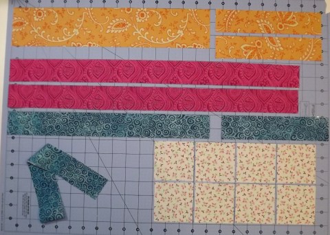 Botanicals BOM Block 2 Shasta Daisy from Piecemeal Quilts 1