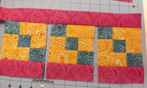 Botanicals BOM Block 2 Shasta Daisy from Piecemeal Quilts 12