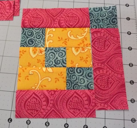 Botanicals BOM Block 2 Shasta Daisy from Piecemeal Quilts 15