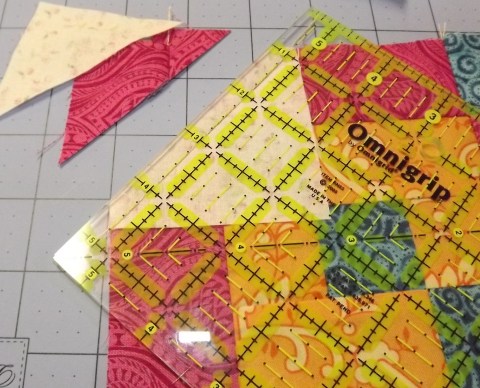 Botanicals BOM Block 2 Shasta Daisy from Piecemeal Quilts 19