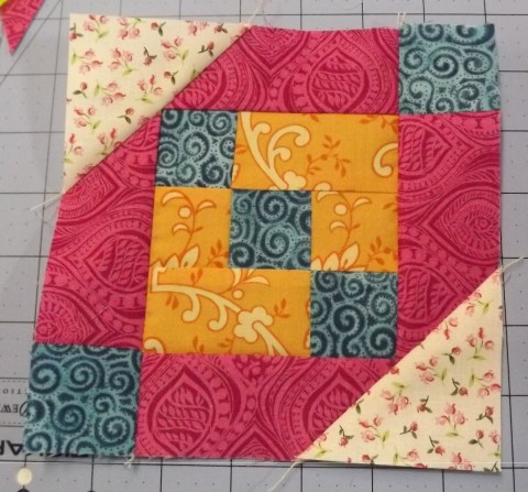 Botanicals BOM Block 2 Shasta Daisy from Piecemeal Quilts 20