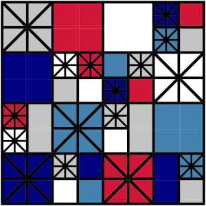 Ironwork* EQ8 design by Sandi Walton at Piecemeal Quilts