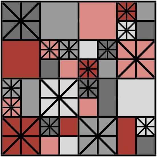 Ironwork* EQ8 design by Sandi Walton at Piecemeal Quilts