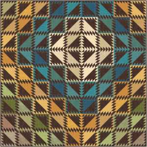 Serendipity EQ8 design by Sandi Walton at Piecemeal Quilts