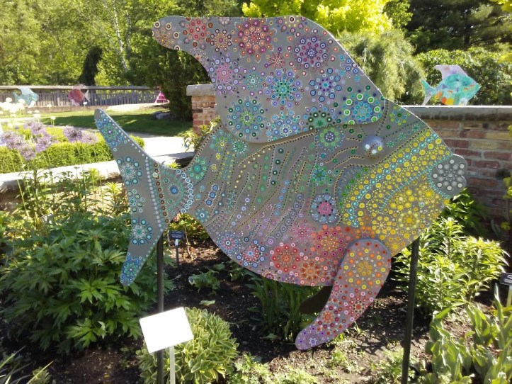 Fish side 1 by Sandi Walton at Piecemeal Quilts